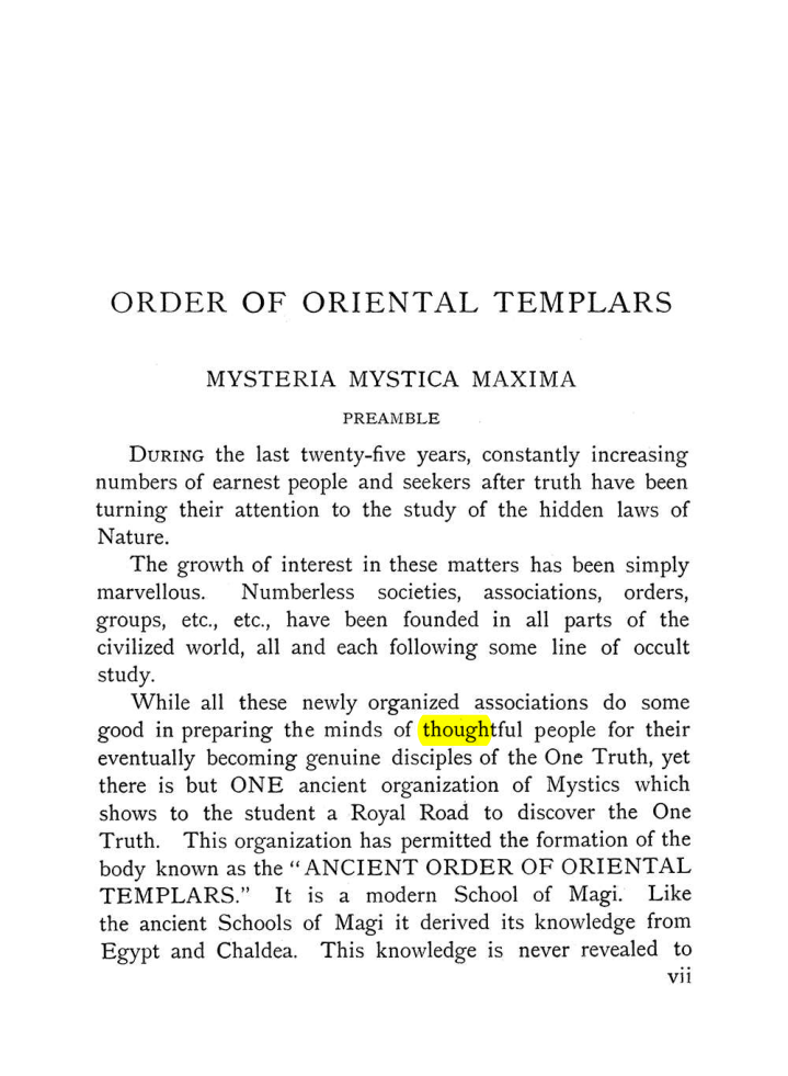 Original scan of The Equinox (Volume I, Number VIII), PDF page 13