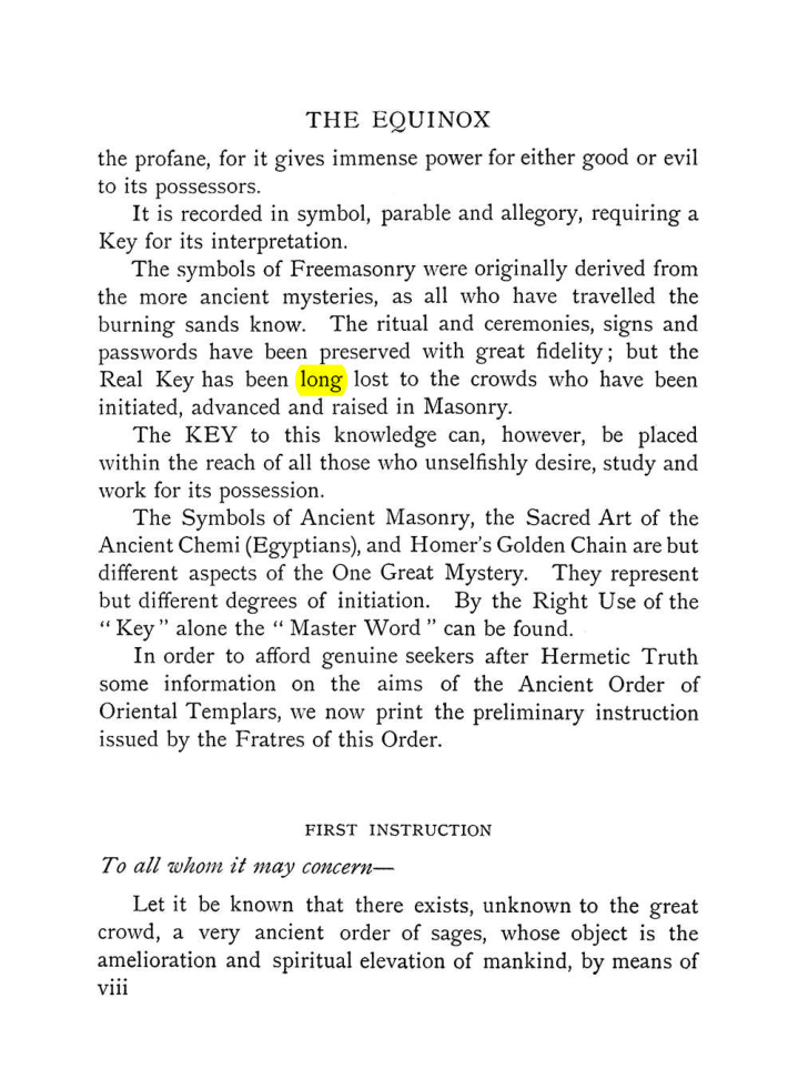 Original scan of The Equinox (Volume I, Number VIII), PDF page 14