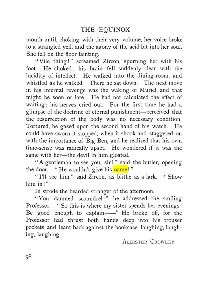 Original scan of The Equinox (Volume I, Number VIII), PDF page 140