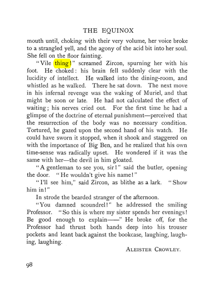 Original scan of The Equinox (Volume I, Number VIII), PDF page 140