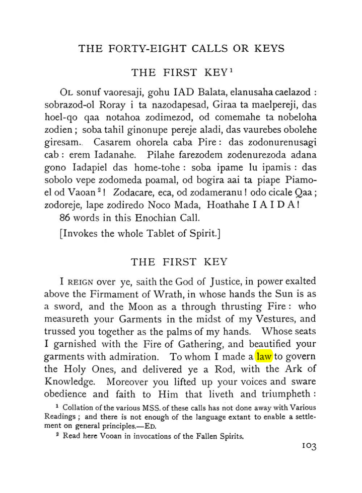 Original scan of The Equinox (Volume I, Number VIII), PDF page 145