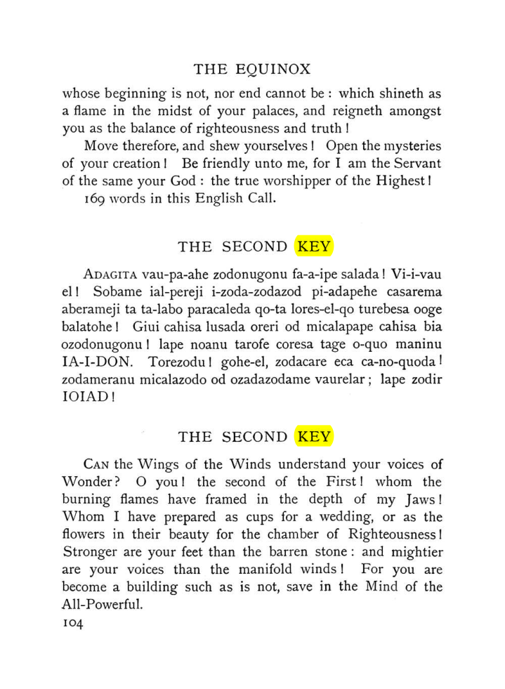Original scan of The Equinox (Volume I, Number VIII), PDF page 146
