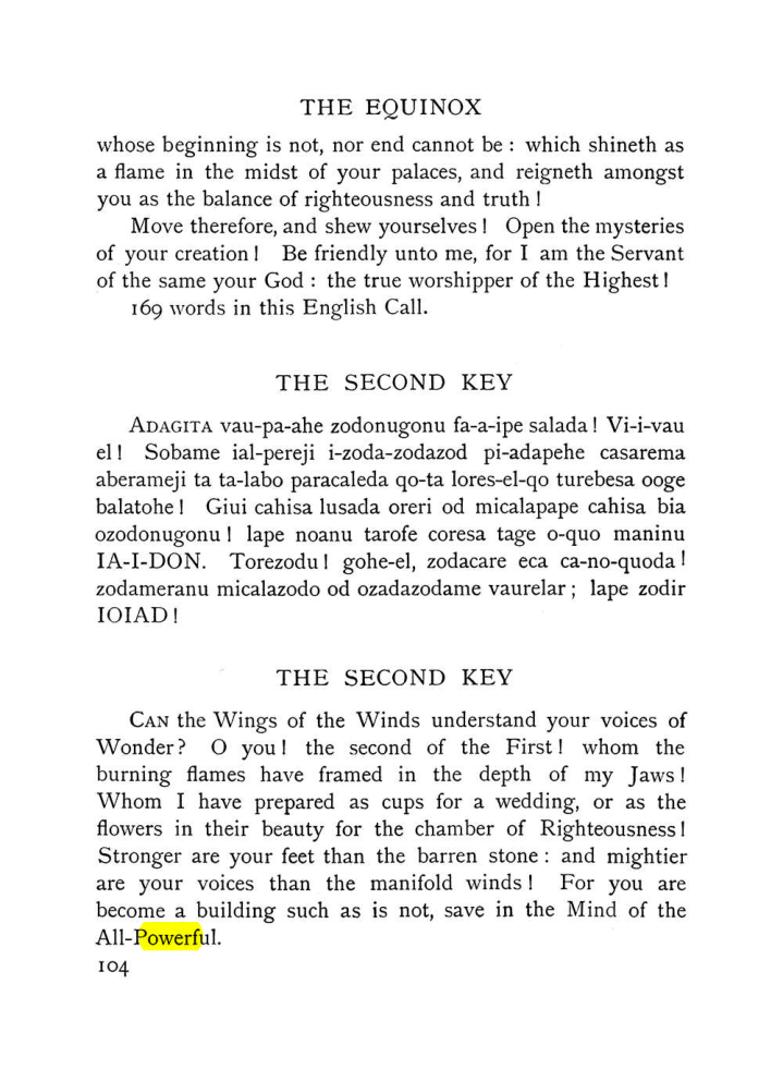 Original scan of The Equinox (Volume I, Number VIII), PDF page 146