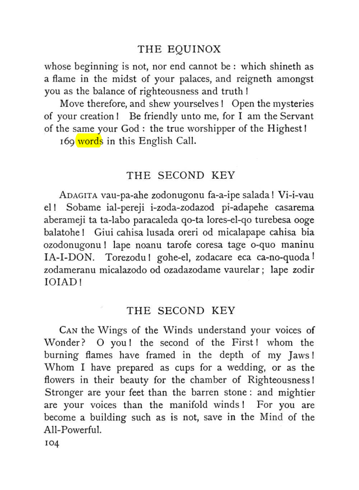 Original scan of The Equinox (Volume I, Number VIII), PDF page 146