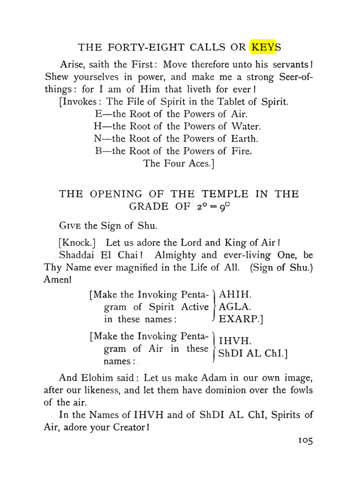 Original scan of The Equinox (Volume I, Number VIII), PDF page 147