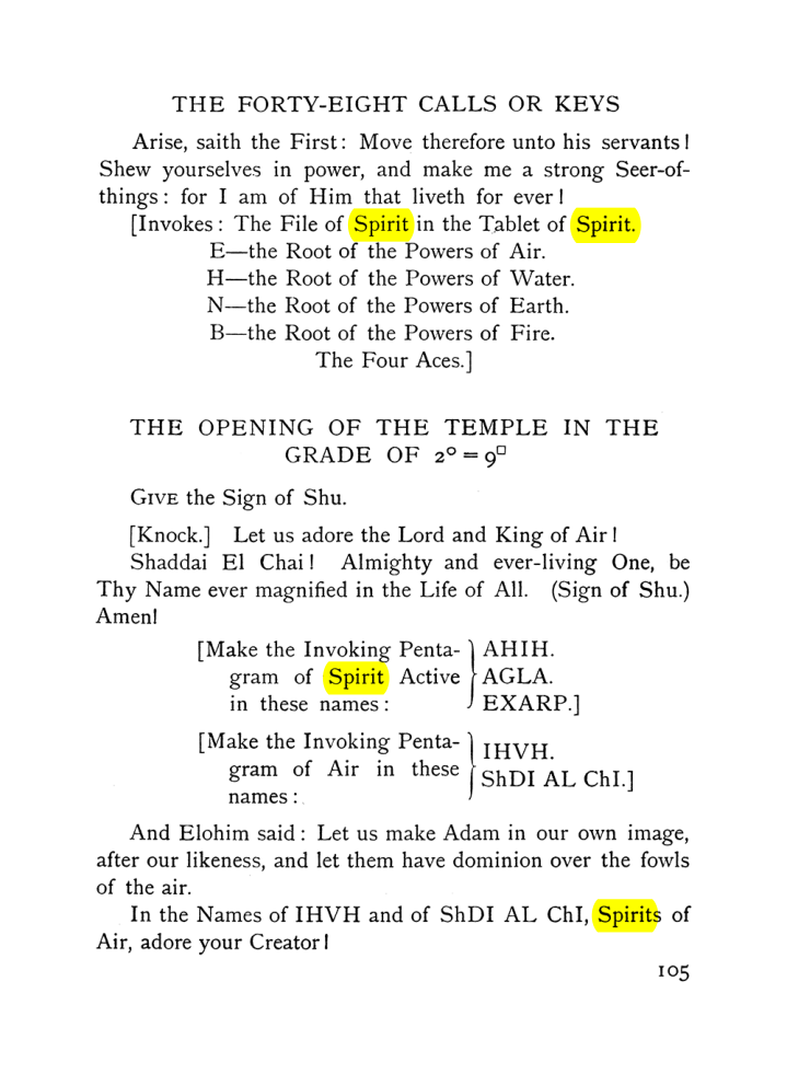 Original scan of The Equinox (Volume I, Number VIII), PDF page 147