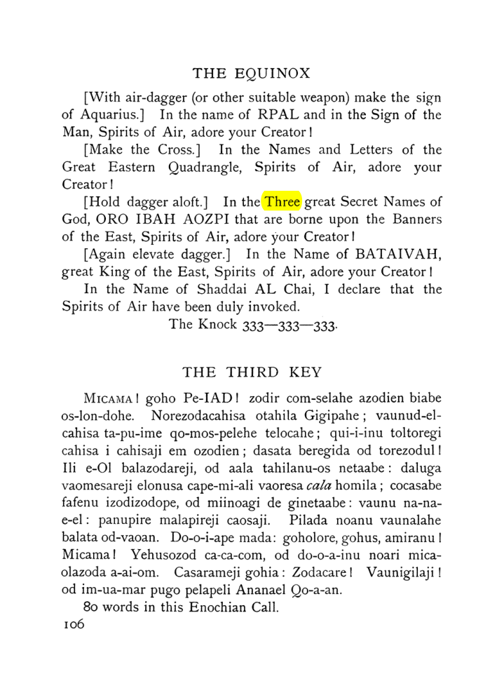 Original scan of The Equinox (Volume I, Number VIII), PDF page 148