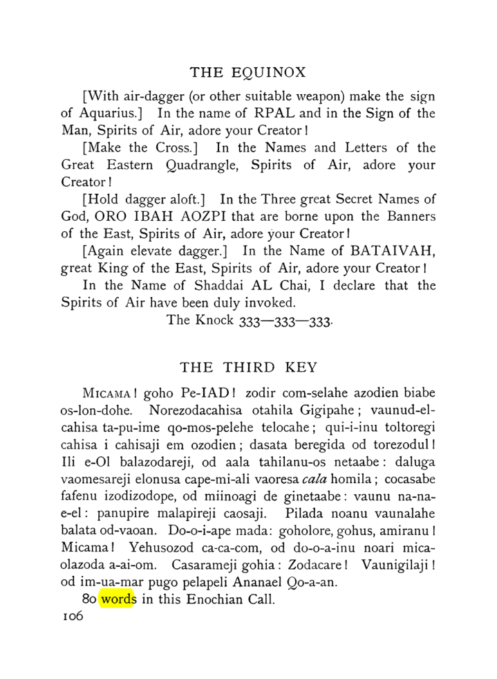 Original scan of The Equinox (Volume I, Number VIII), PDF page 148