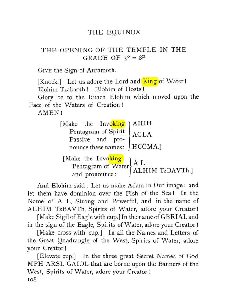 Original scan of The Equinox (Volume I, Number VIII), PDF page 150