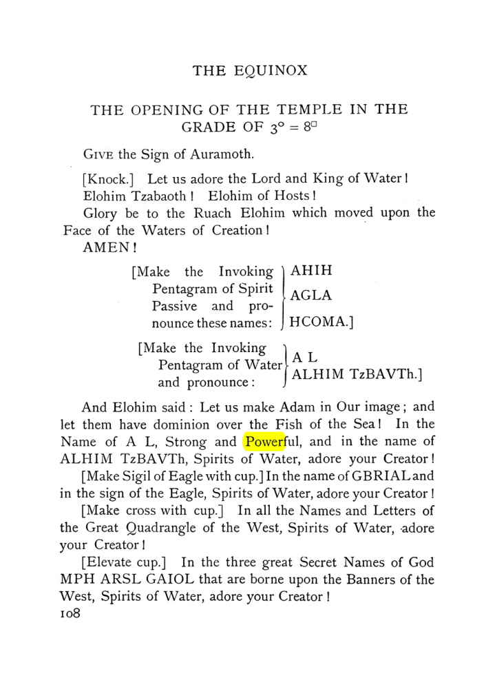 Original scan of The Equinox (Volume I, Number VIII), PDF page 150