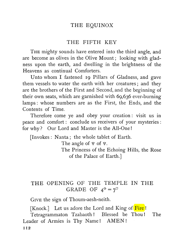Original scan of The Equinox (Volume I, Number VIII), PDF page 154