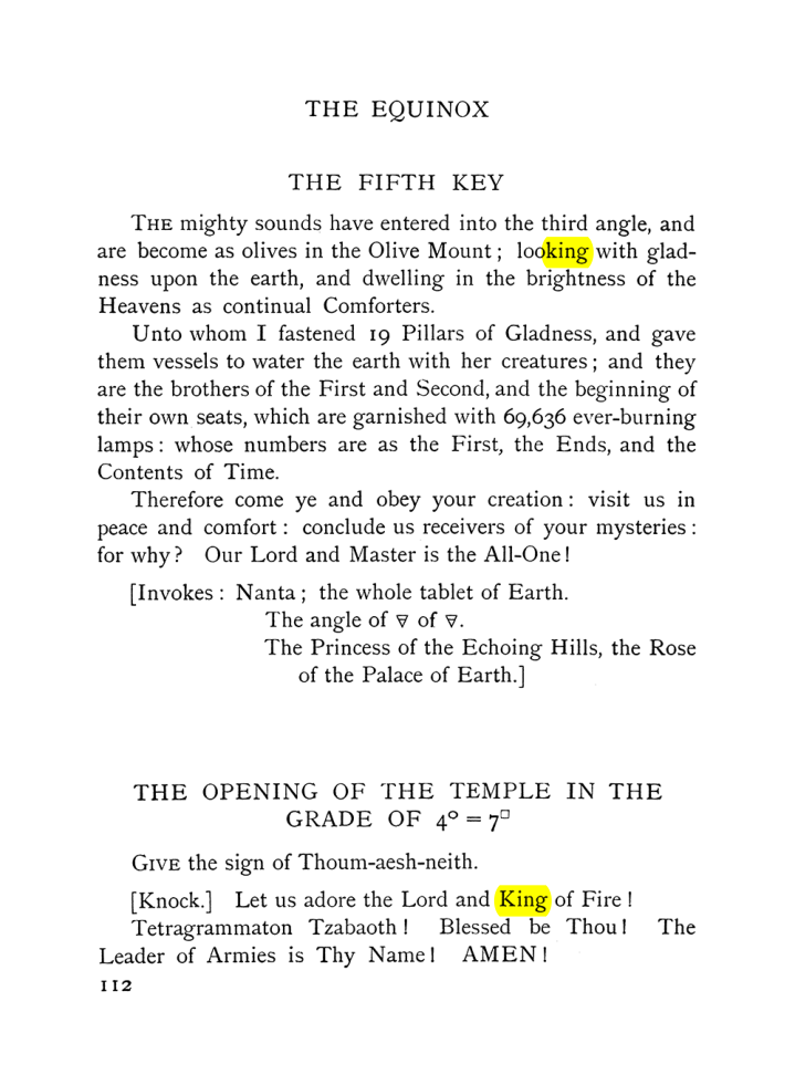 Original scan of The Equinox (Volume I, Number VIII), PDF page 154