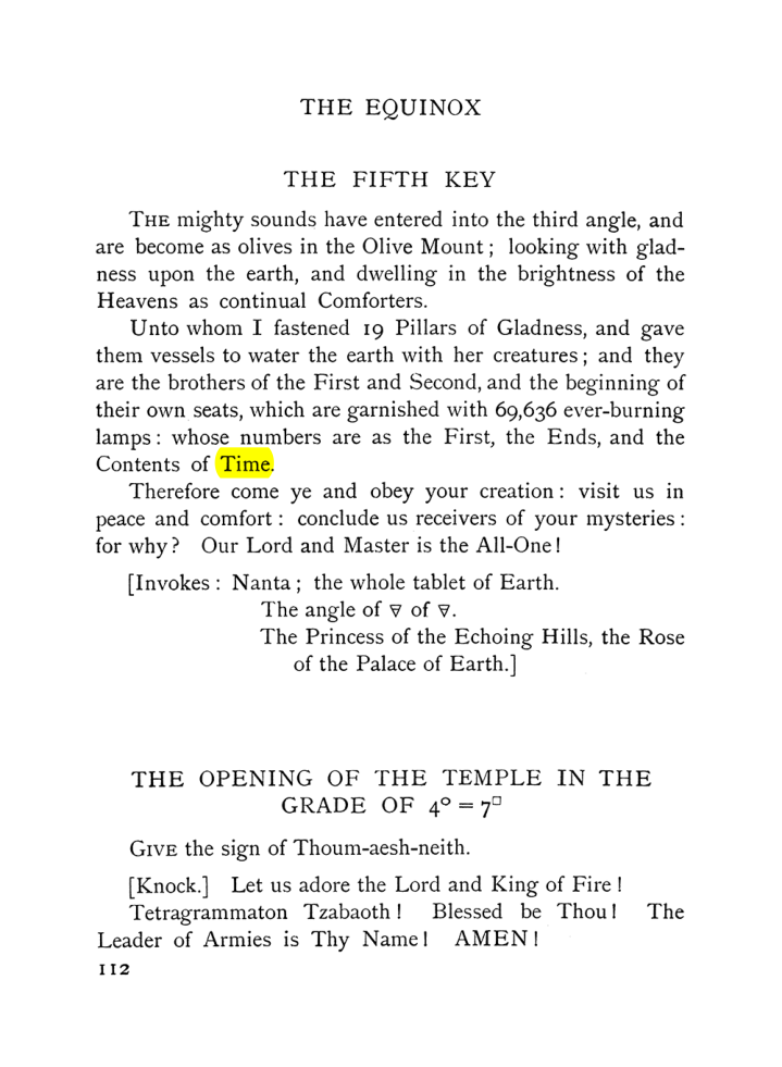 Original scan of The Equinox (Volume I, Number VIII), PDF page 154