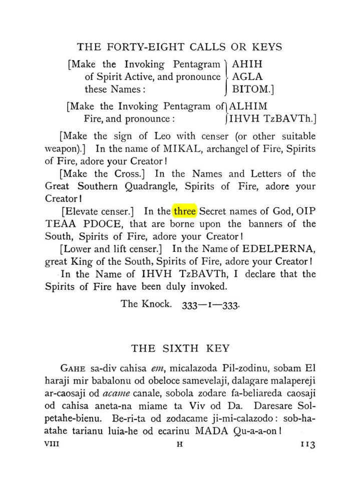 Original scan of The Equinox (Volume I, Number VIII), PDF page 155