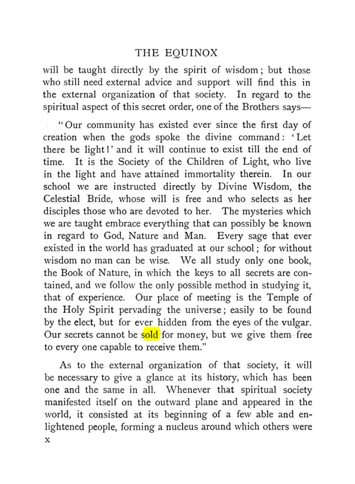 Original scan of The Equinox (Volume I, Number VIII), PDF page 16