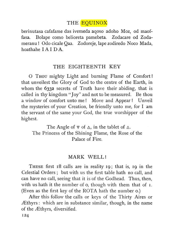 Original scan of The Equinox (Volume I, Number VIII), PDF page 166