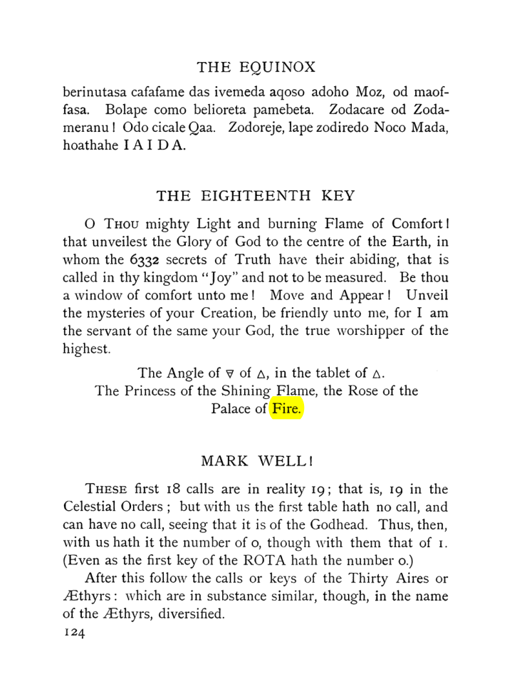 Original scan of The Equinox (Volume I, Number VIII), PDF page 166