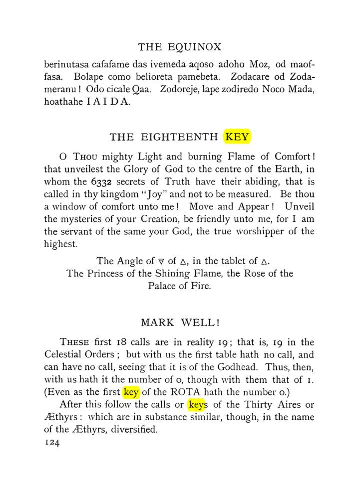Original scan of The Equinox (Volume I, Number VIII), PDF page 166