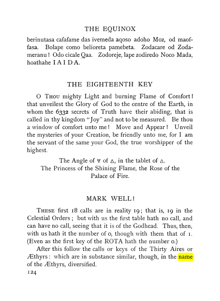 Original scan of The Equinox (Volume I, Number VIII), PDF page 166