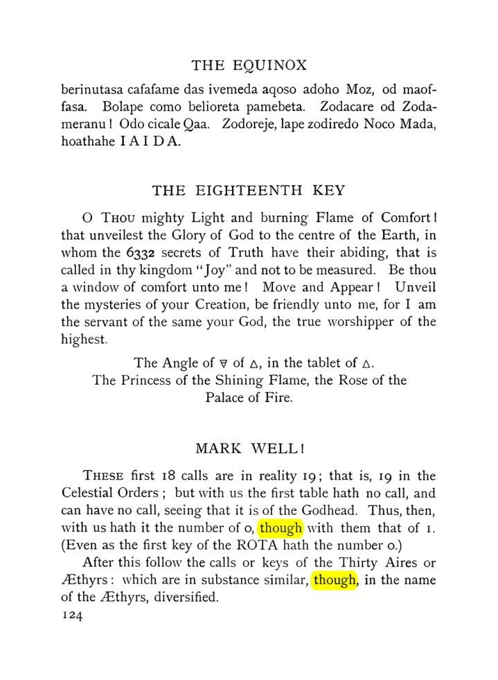 Original scan of The Equinox (Volume I, Number VIII), PDF page 166