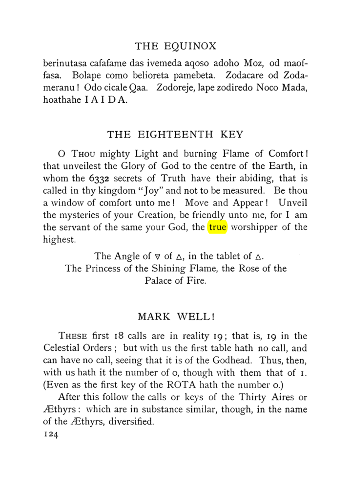 Original scan of The Equinox (Volume I, Number VIII), PDF page 166