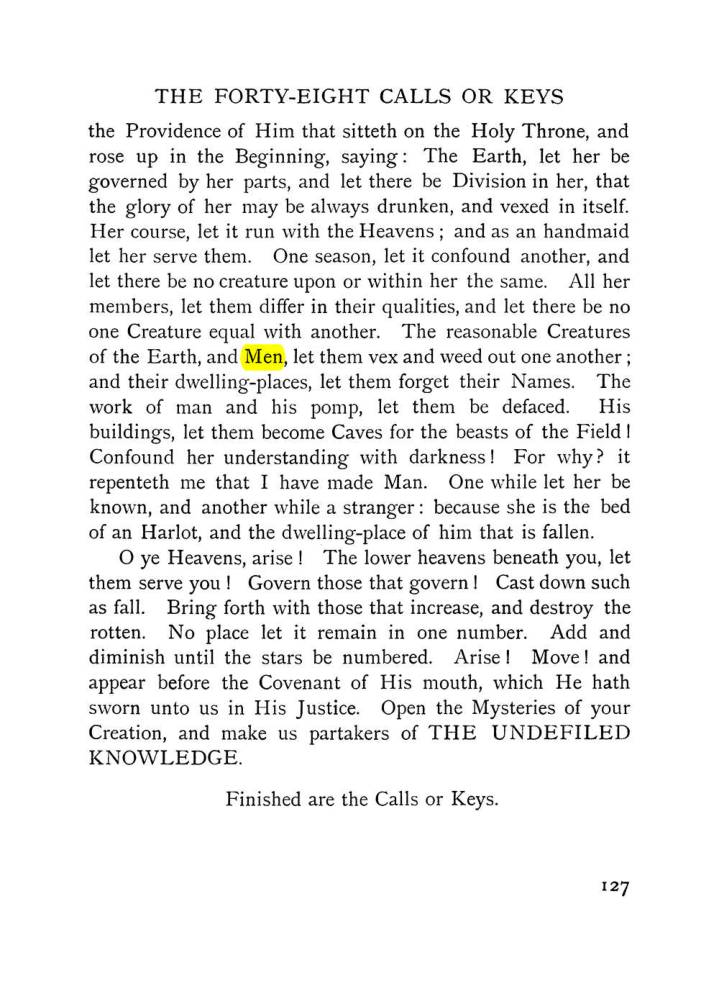 Original scan of The Equinox (Volume I, Number VIII), PDF page 169