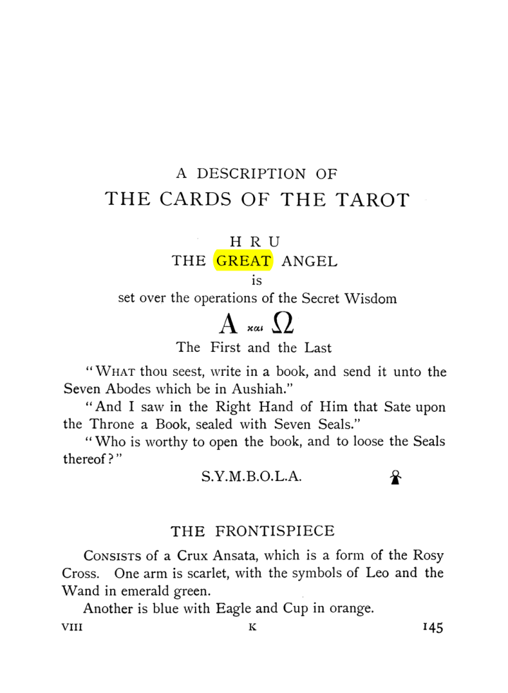 Original scan of The Equinox (Volume I, Number VIII), PDF page 187