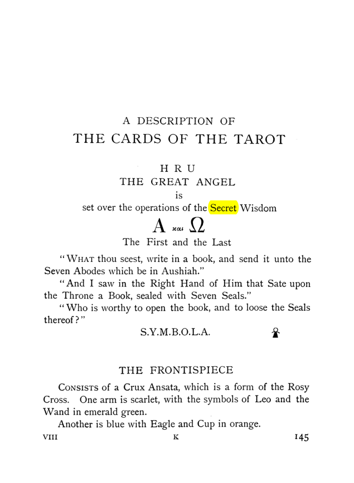 Original scan of The Equinox (Volume I, Number VIII), PDF page 187