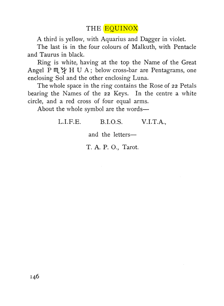 Original scan of The Equinox (Volume I, Number VIII), PDF page 188
