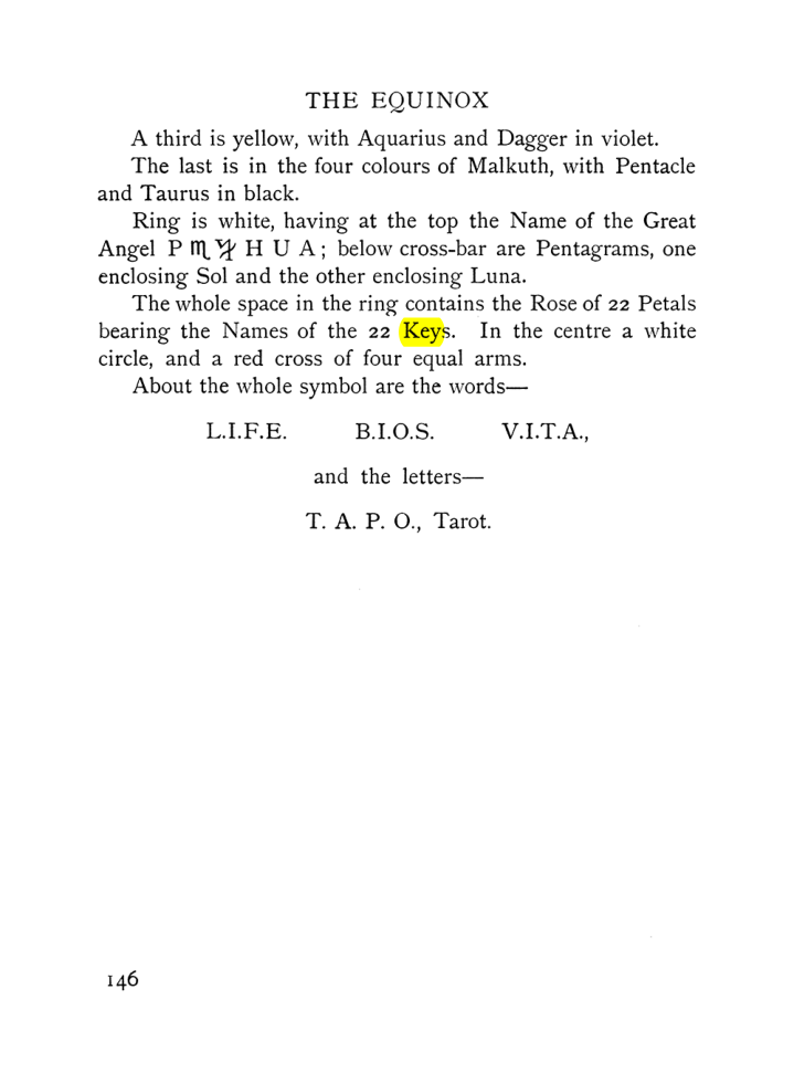 Original scan of The Equinox (Volume I, Number VIII), PDF page 188