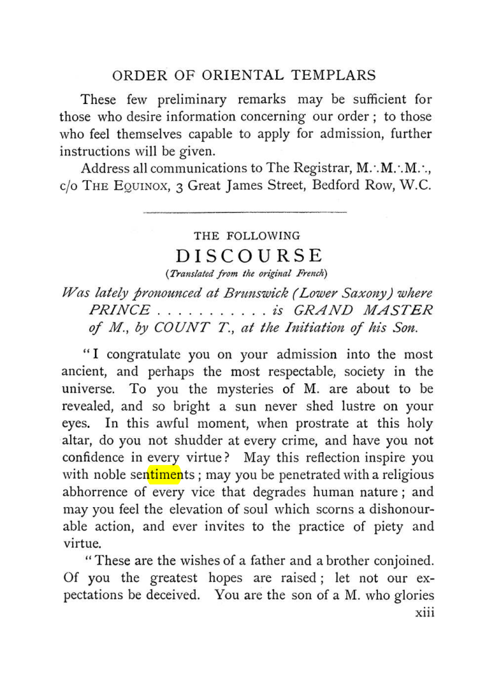 Original scan of The Equinox (Volume I, Number VIII), PDF page 19