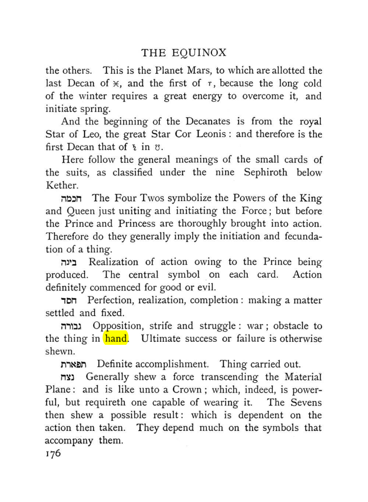 Original scan of The Equinox (Volume I, Number VIII), PDF page 218