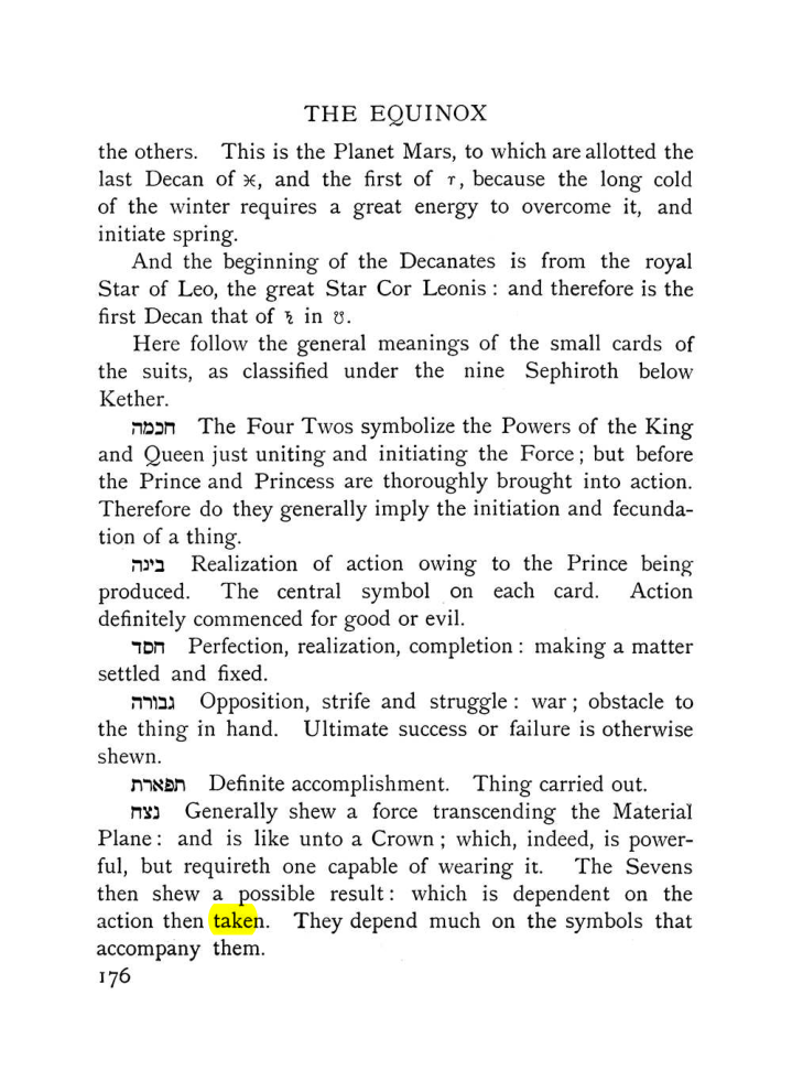 Original scan of The Equinox (Volume I, Number VIII), PDF page 218