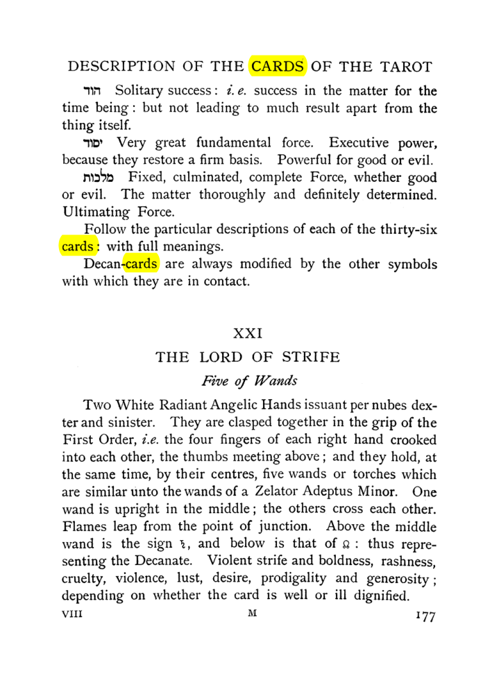 Original scan of The Equinox (Volume I, Number VIII), PDF page 219
