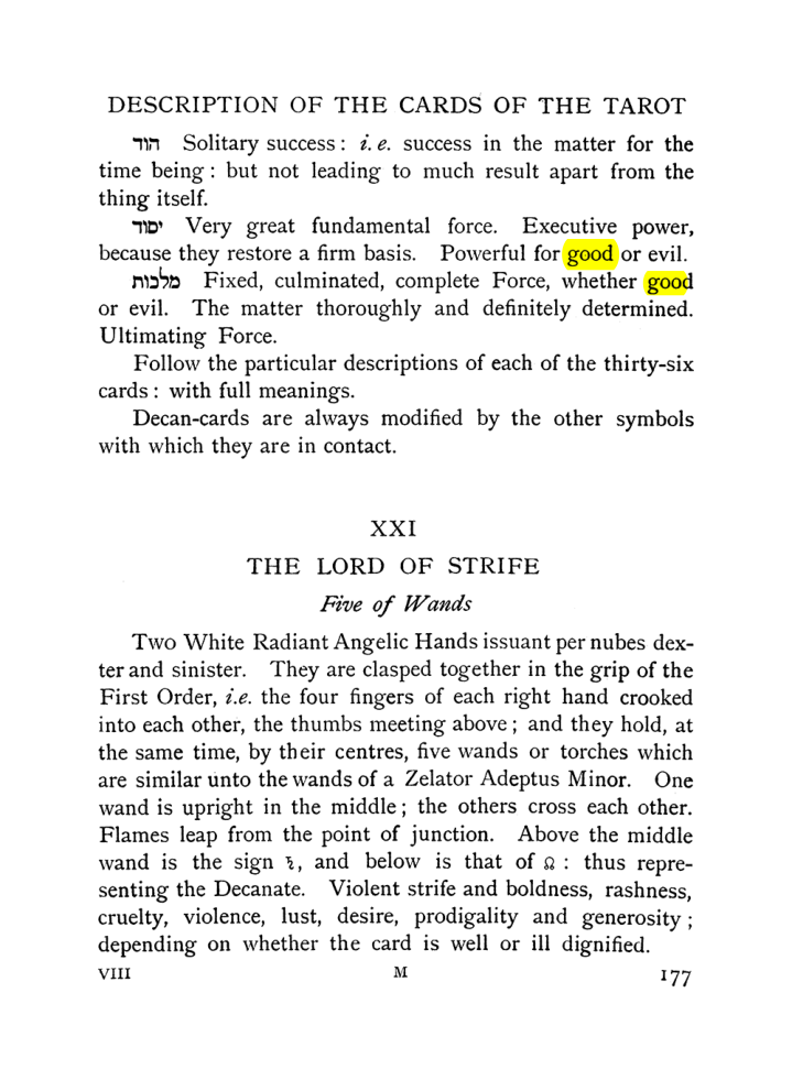 Original scan of The Equinox (Volume I, Number VIII), PDF page 219