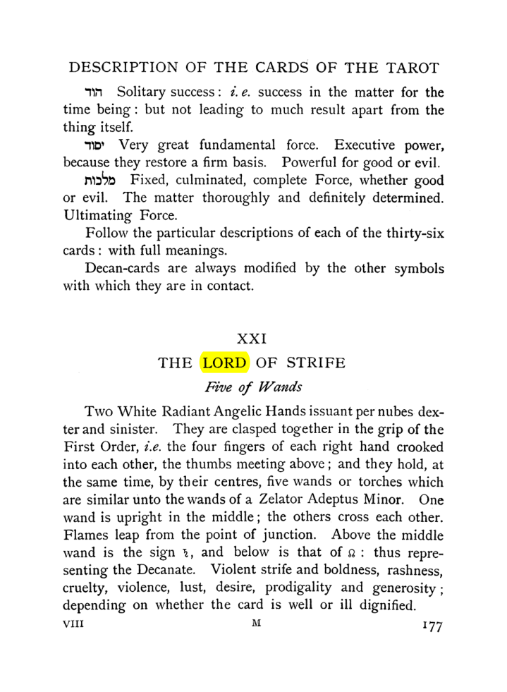 Original scan of The Equinox (Volume I, Number VIII), PDF page 219
