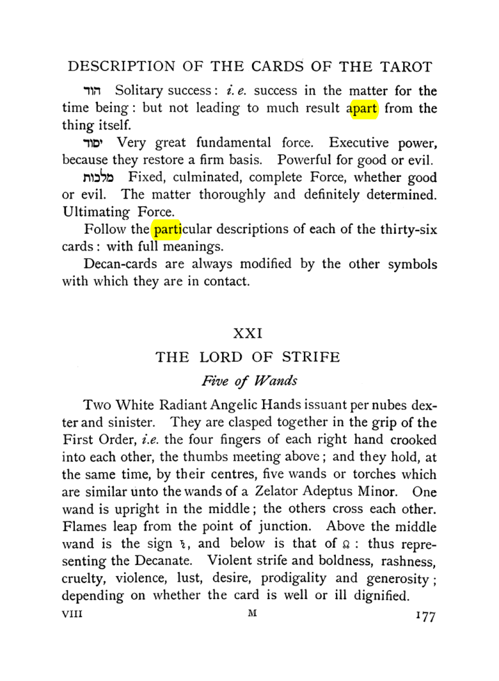 Original scan of The Equinox (Volume I, Number VIII), PDF page 219