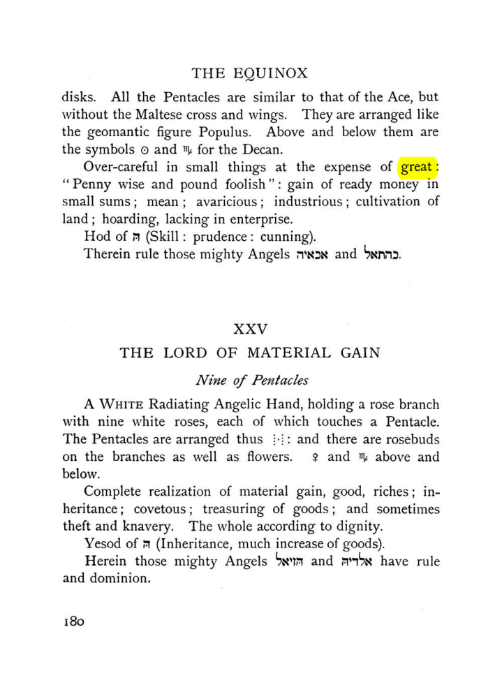 Original scan of The Equinox (Volume I, Number VIII), PDF page 222