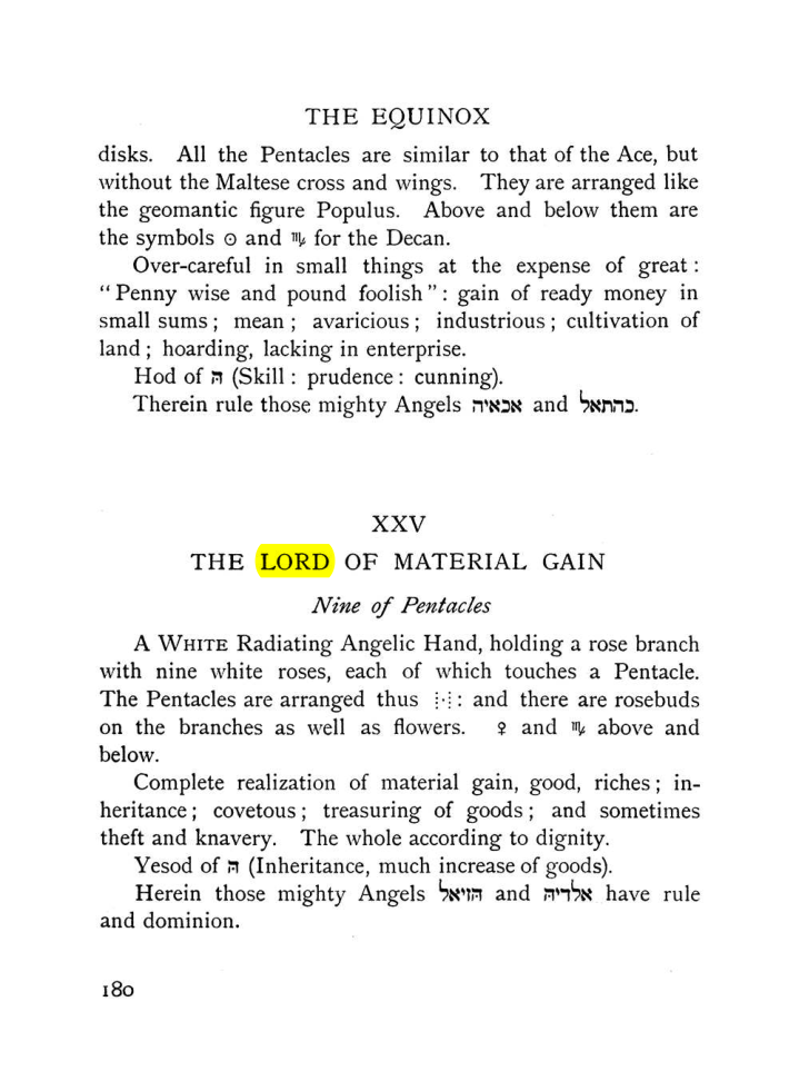 Original scan of The Equinox (Volume I, Number VIII), PDF page 222