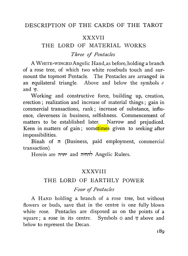 Original scan of The Equinox (Volume I, Number VIII), PDF page 231