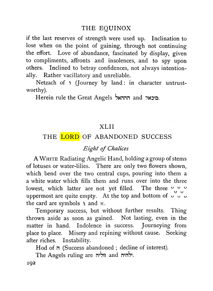 Original scan of The Equinox (Volume I, Number VIII), PDF page 234