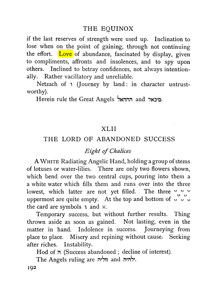 Original scan of The Equinox (Volume I, Number VIII), PDF page 234