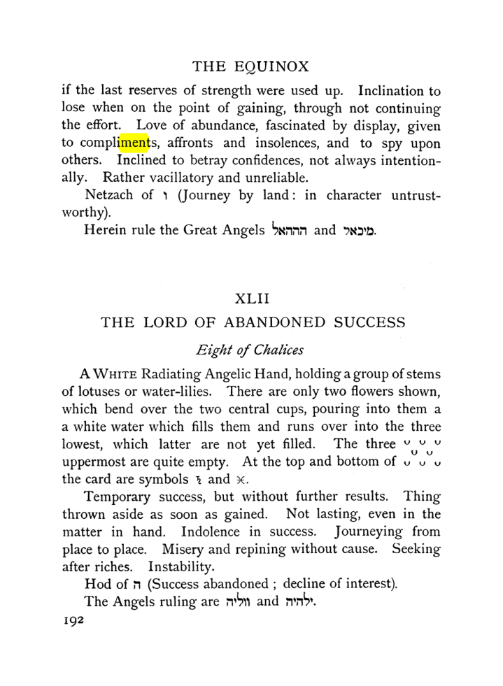Original scan of The Equinox (Volume I, Number VIII), PDF page 234