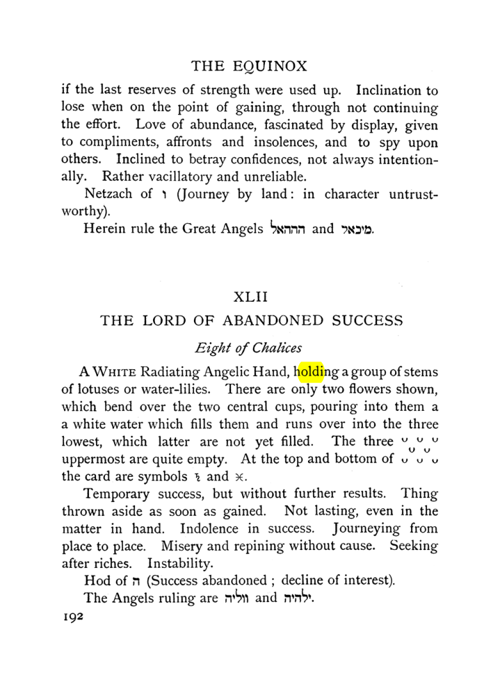 Original scan of The Equinox (Volume I, Number VIII), PDF page 234