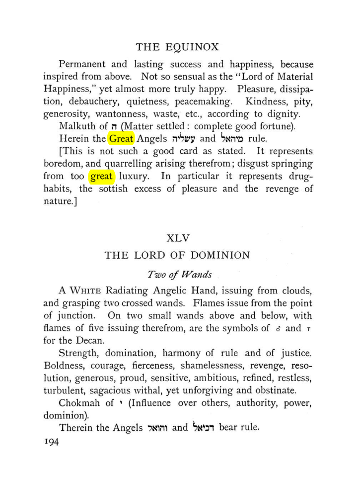 Original scan of The Equinox (Volume I, Number VIII), PDF page 236