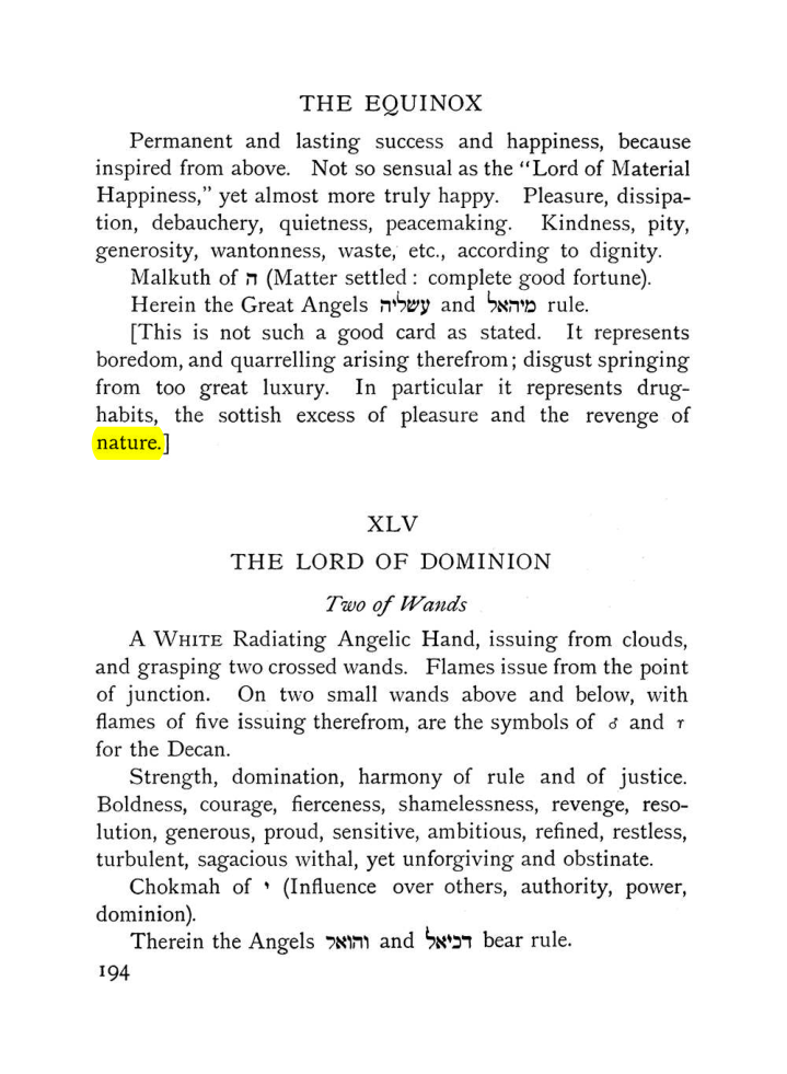 Original scan of The Equinox (Volume I, Number VIII), PDF page 236