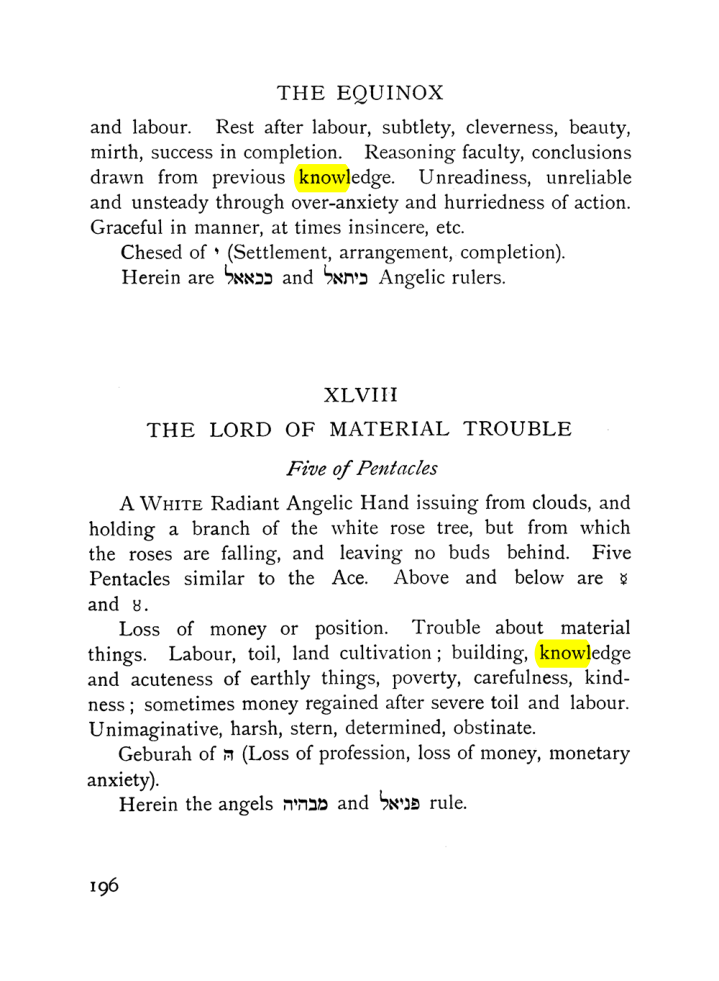 Original scan of The Equinox (Volume I, Number VIII), PDF page 238