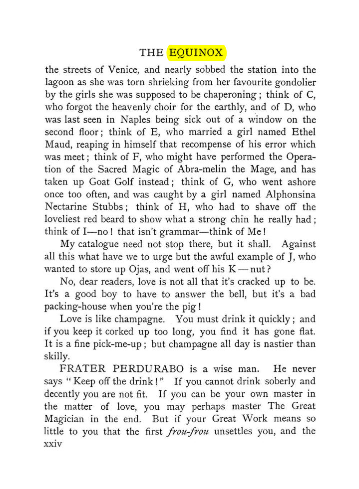 Original scan of The Equinox (Volume I, Number VIII), PDF page 24