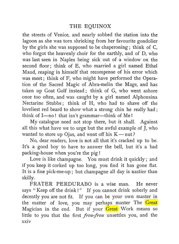 Original scan of The Equinox (Volume I, Number VIII), PDF page 24