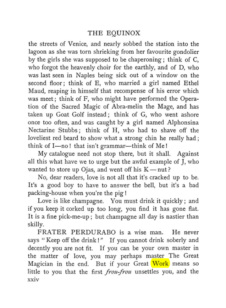 Original scan of The Equinox (Volume I, Number VIII), PDF page 24